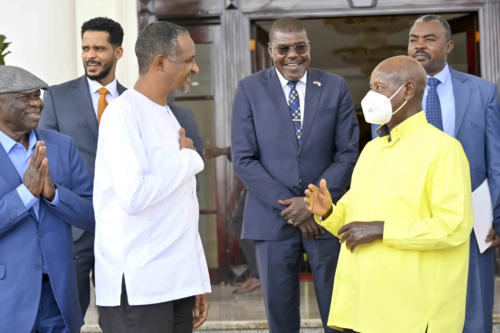 President Museveni Hosts Sudan’s RSF Leader Mohamed Hamdan Dagalo, Pushes For Dialogue To End War