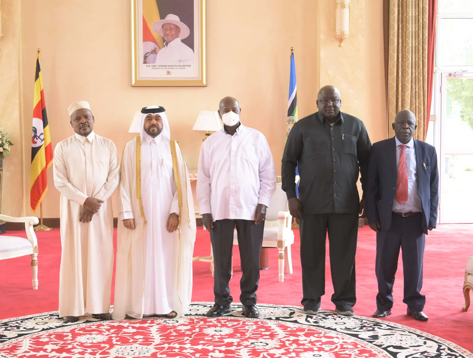 President Museveni Receives Credentials From Six New Ambassadors