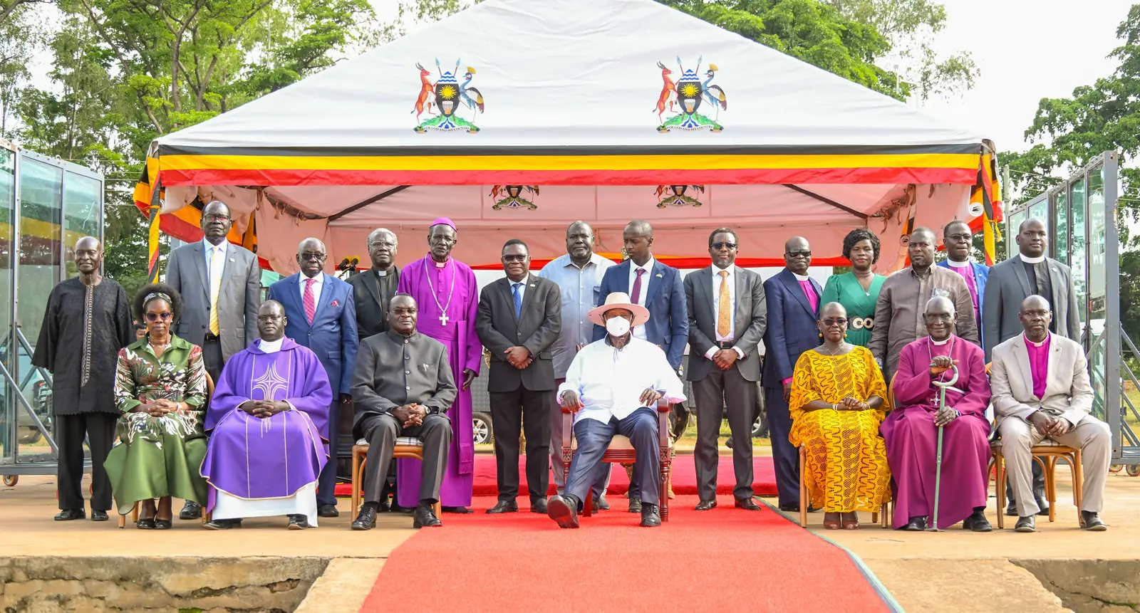Museveni Praises Chief Justice Owiny-Dollo’s Distinguished Service at Grand Homecoming in Gulu