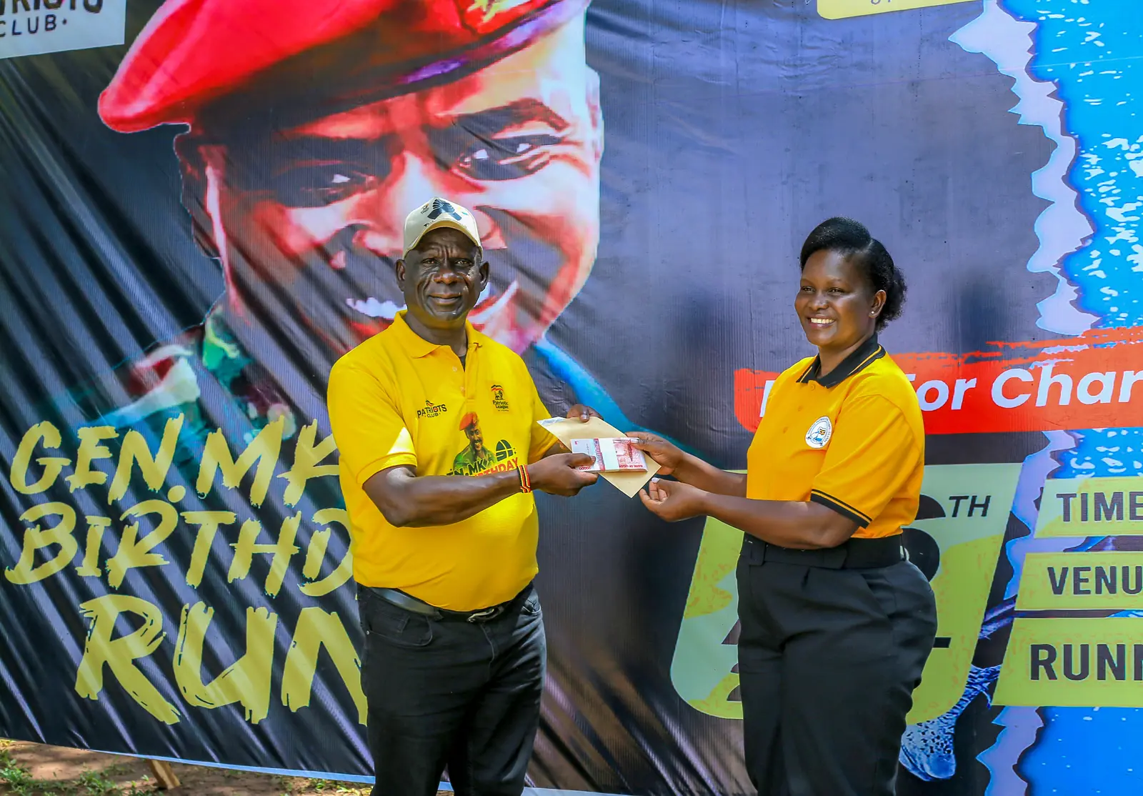 Commissioner Seku Rallies 600,000 Patriots For Gen. Muhoozi Birthday Run