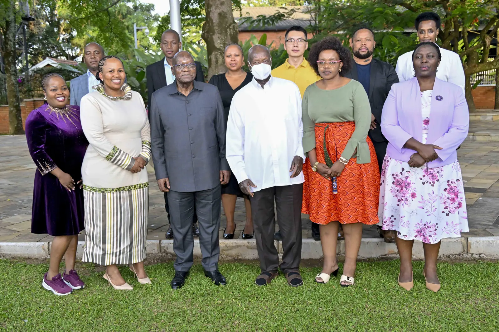 President Museveni Hosts Former South African Leader Jacob Zuma