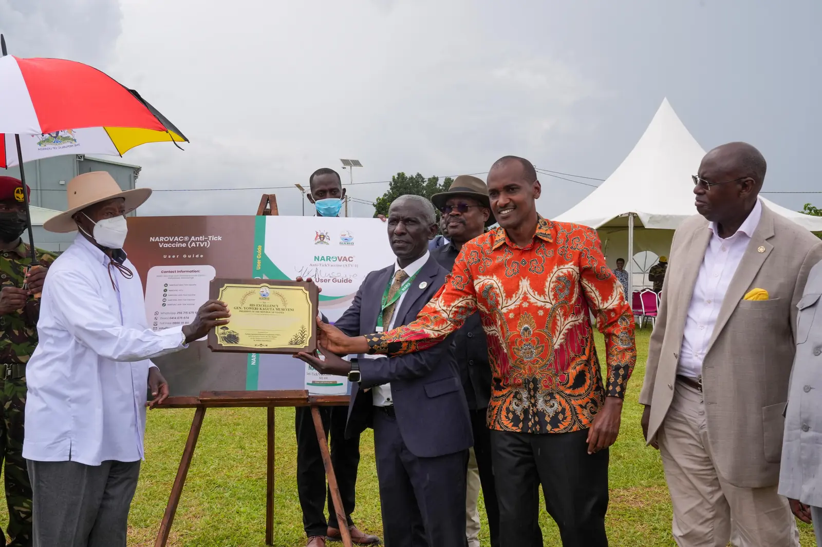 President Museveni Launches Uganda’s First Anti-Tick Vaccine