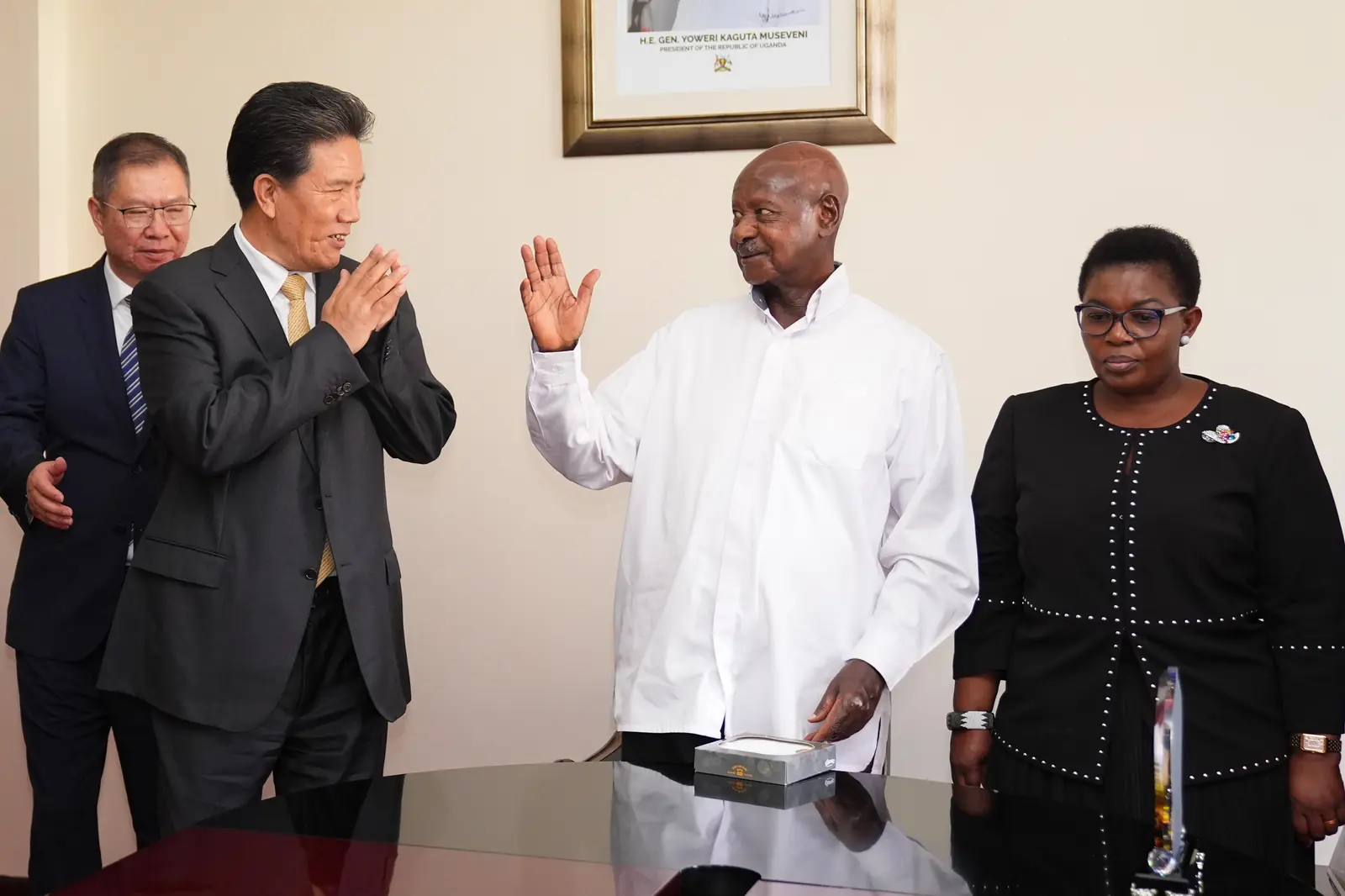 President Museveni Lauds China’s Strong Partnership With Uganda During Meeting With H.E  Xi Jinping’s Special Envoy