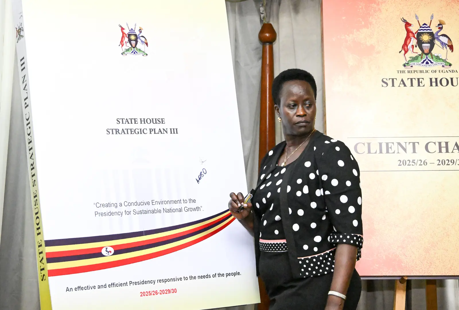 State House Launches Strategic Development Plan, Service Delivery Standards And Client Charter