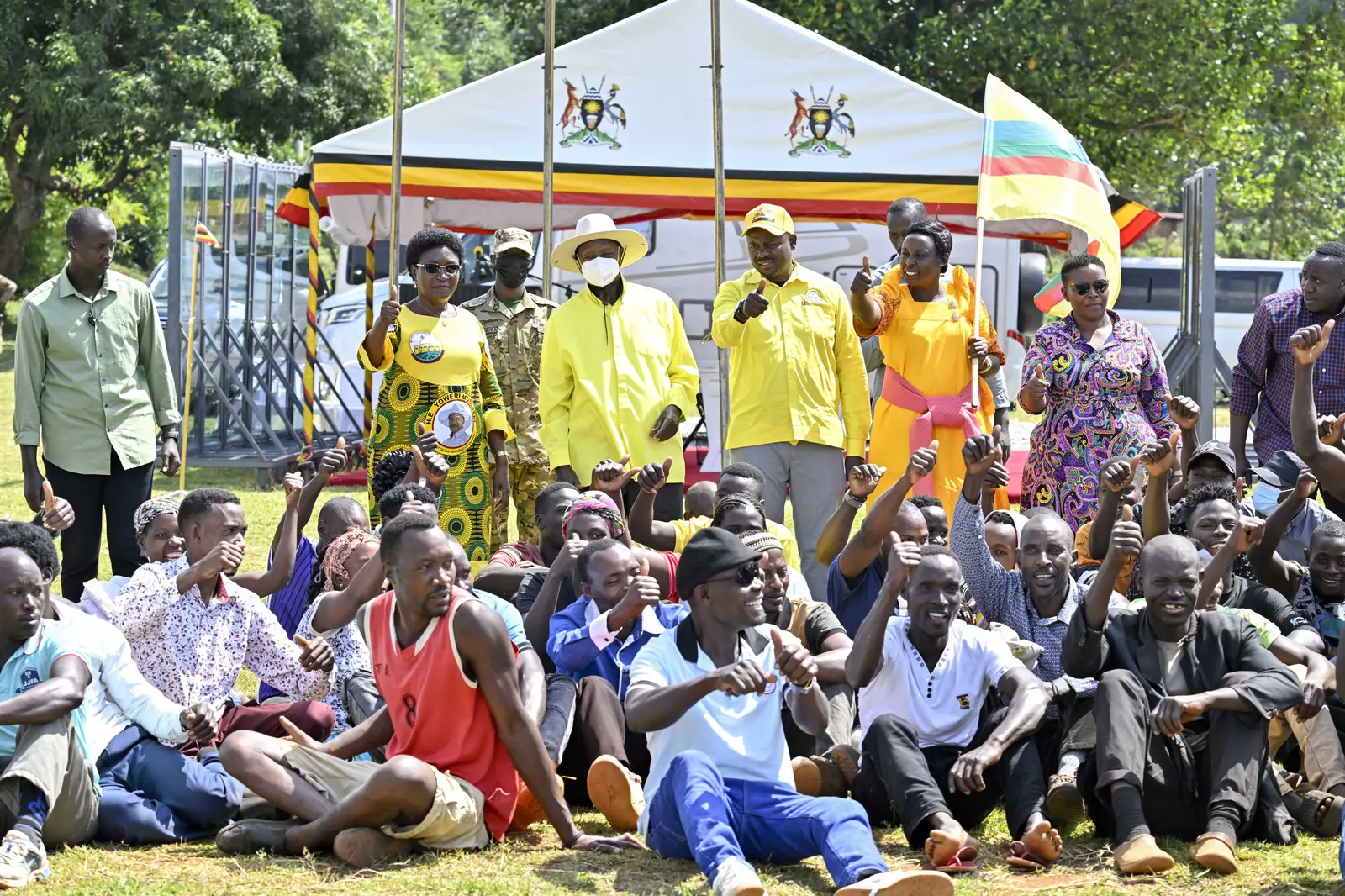 President Museveni Rallies Support For Nabayiga In Kalangala Woman MP By-Election, Unveils Development Roadmap