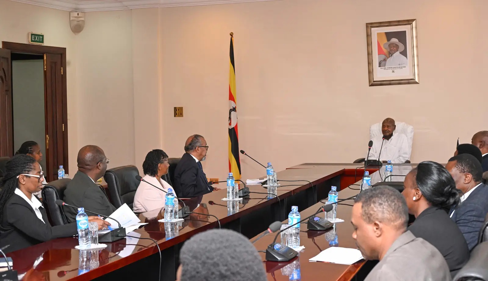 President Museveni Assures WHO Of Uganda's Readiness To Contain Ebola And Calls For Stronger Regional Collaboration