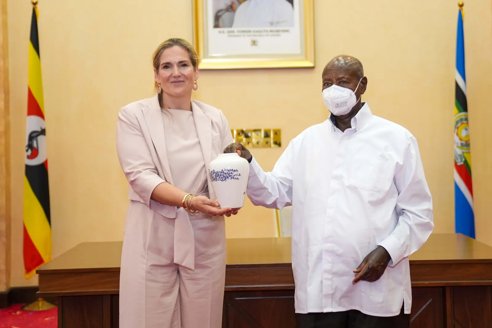 President Museveni, Dutch Ambassador Discuss Boosting Raw Materials For Animal Feed Industry