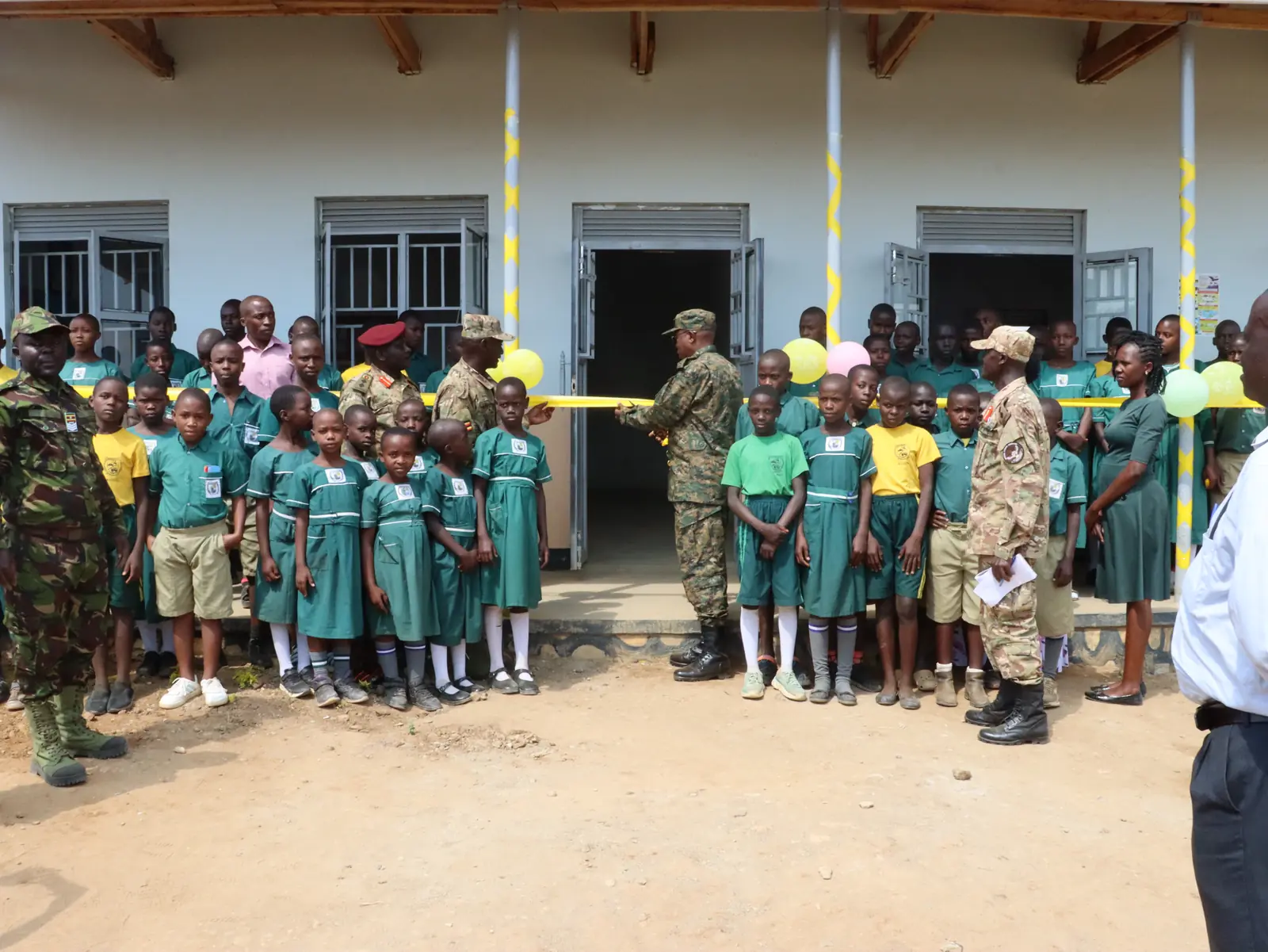 UPDF Commissions Ruhengyere Army School In Kiruhura