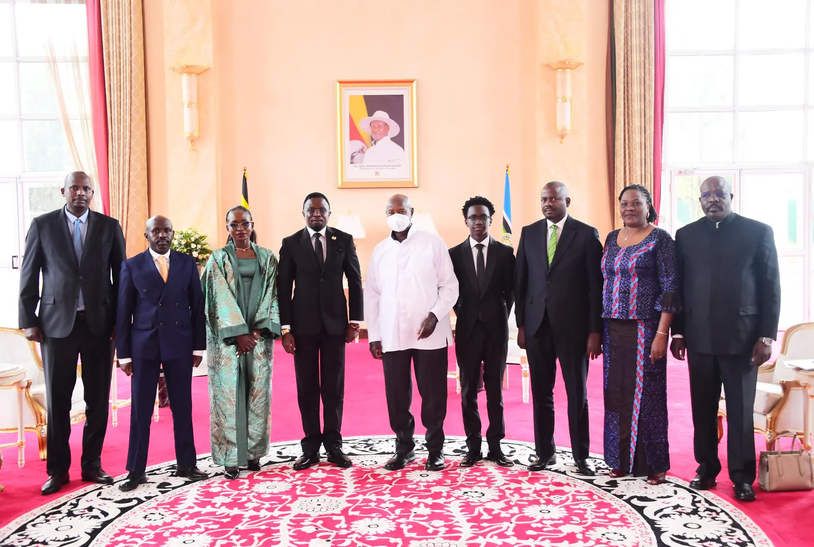 President Museveni Welcomes Four New Envoys, Emphasises Stronger East African Common Market