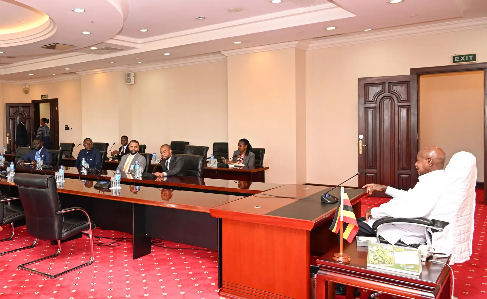 President Museveni Meets Tanzanian Delegation