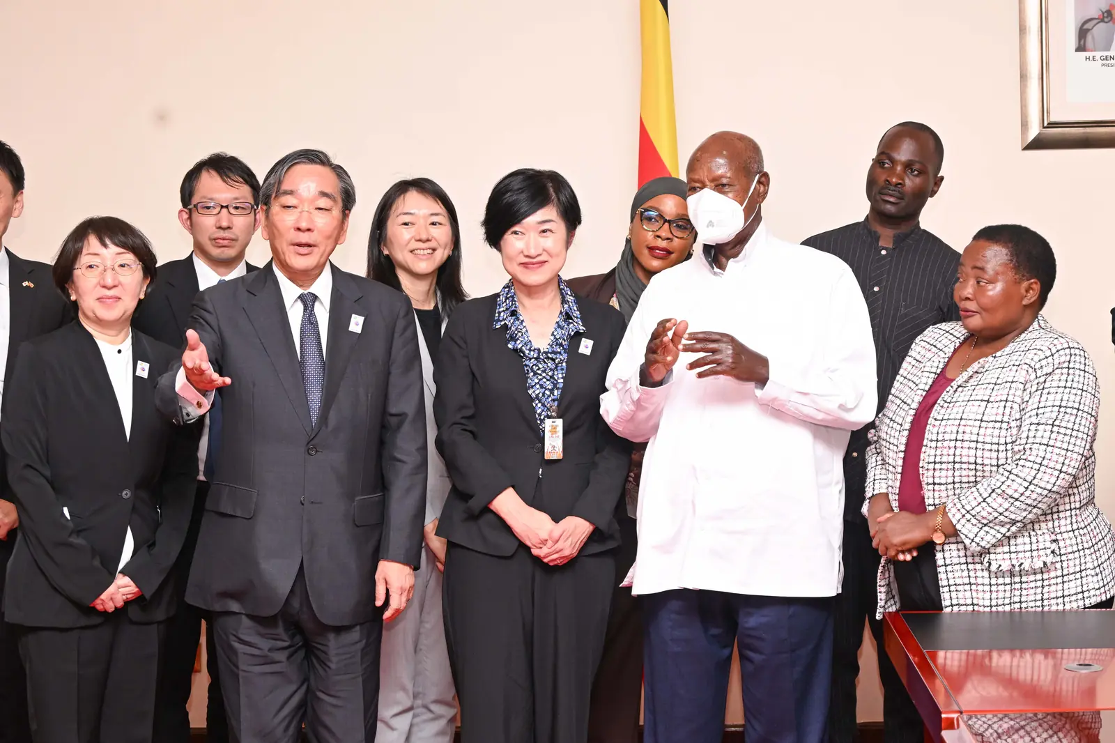 President Museveni Calls For More Japanese Investment, Road Equipment