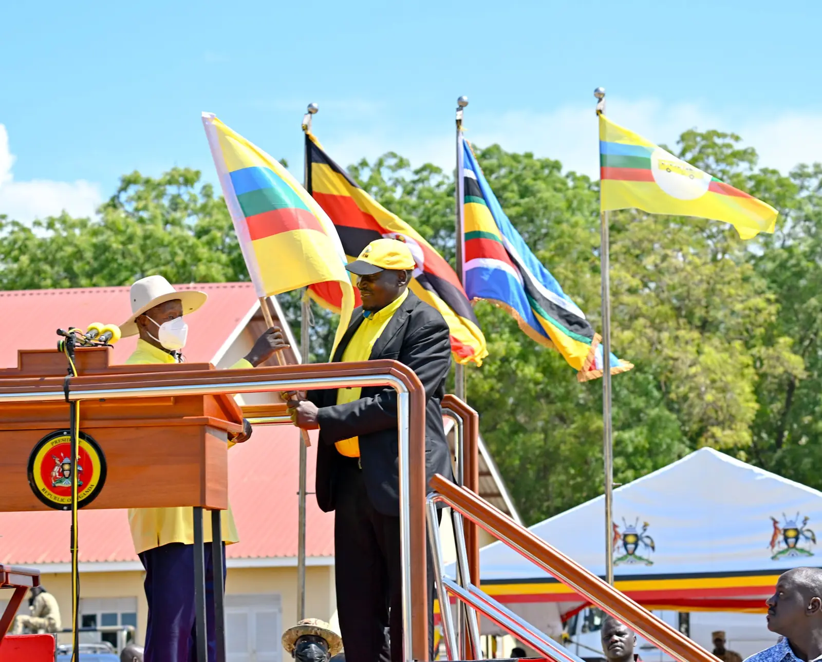 President Museveni Calls For Unity As He Campaigns For NRM Flag Bearer In Adjumani West By-Election