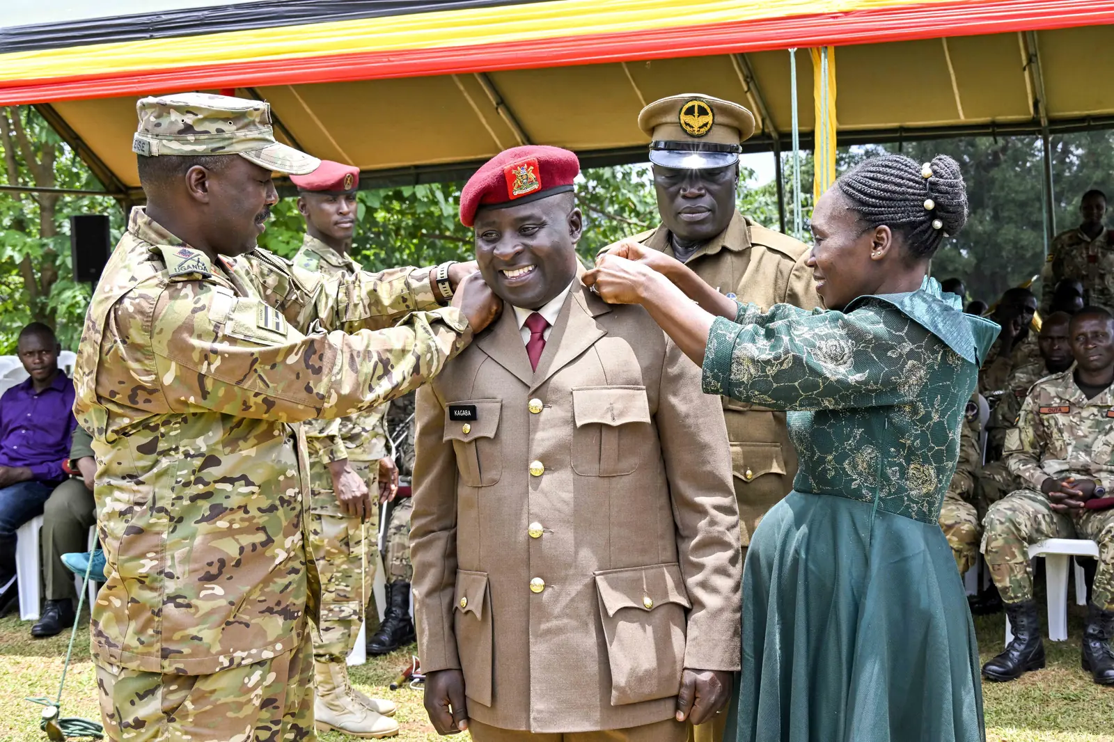 62 SFC Officers Decorated Following Promotion To New Ranks