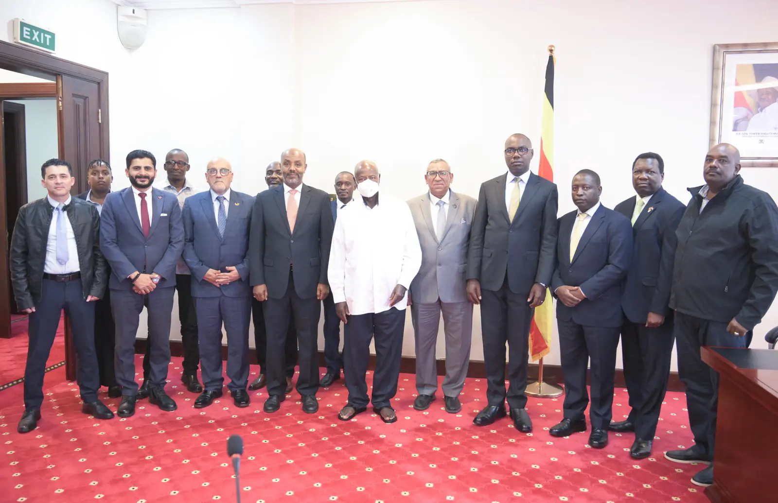 President Museveni Woos Egyptian Investors